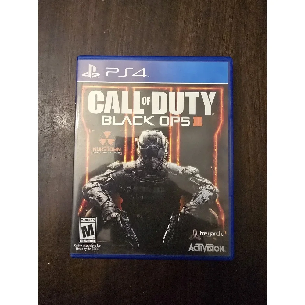 Call of Duty Black Ops III PlayStation 4 PS4 Video Game